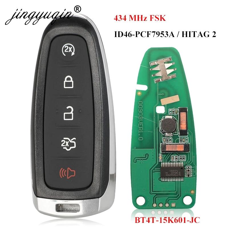 Jingyuqin 433MHz PCF7953 BT4T-15K601-CX Ʈ 5 ư..